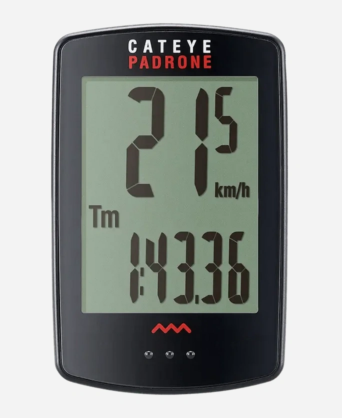 Cateye Padrone: Jasen Speedometer - Črni, Zelo Toplo Světlo, Zanesenost!